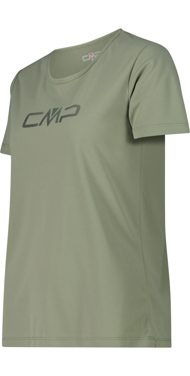 CMP Funktionsshirt »WOMAN CO T-SHIRT« für Erwachsene, mit sportlichem Stil, Kurzarm, gerader Abschluss