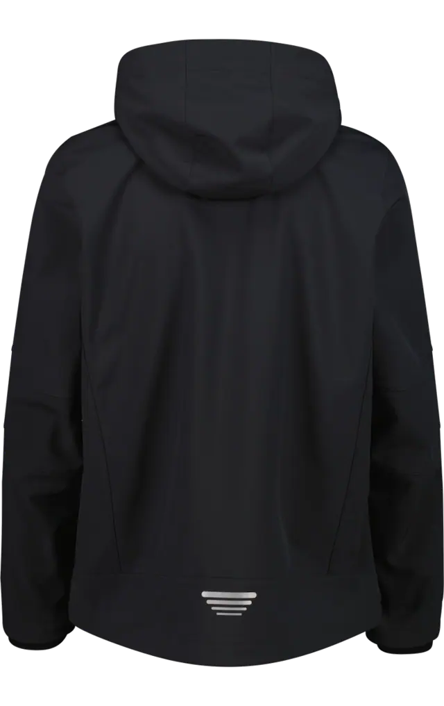 CMP Softshelljacke »MAN JACKET ZIP HOOD« mit Kapuze mit Eingrifftaschen und Brusttasche, windabweisend, atmungsaktiv