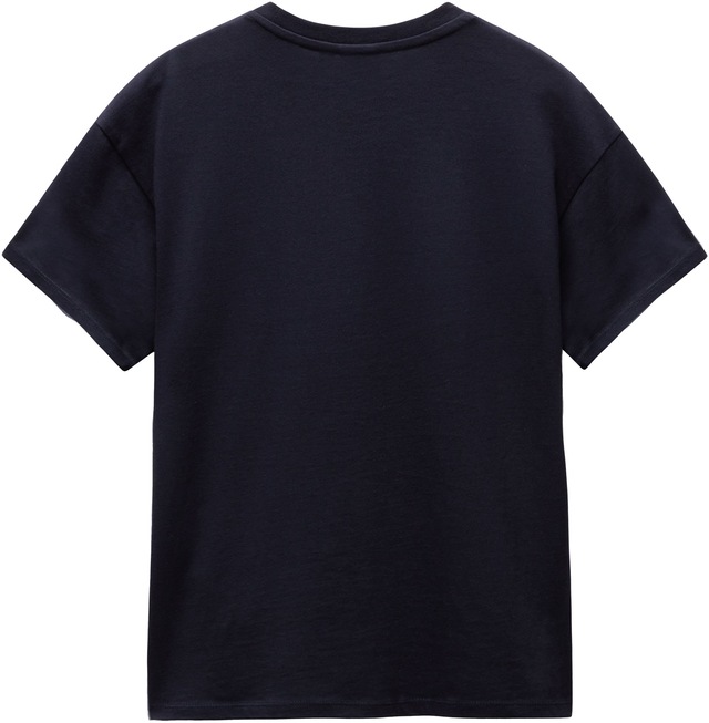 Napapijri T-Shirt »S-NINA 941 BLACK BEAUTY« mit klassischem Rundhalsausschnitt, aus Baumwolle in Single Jersey
