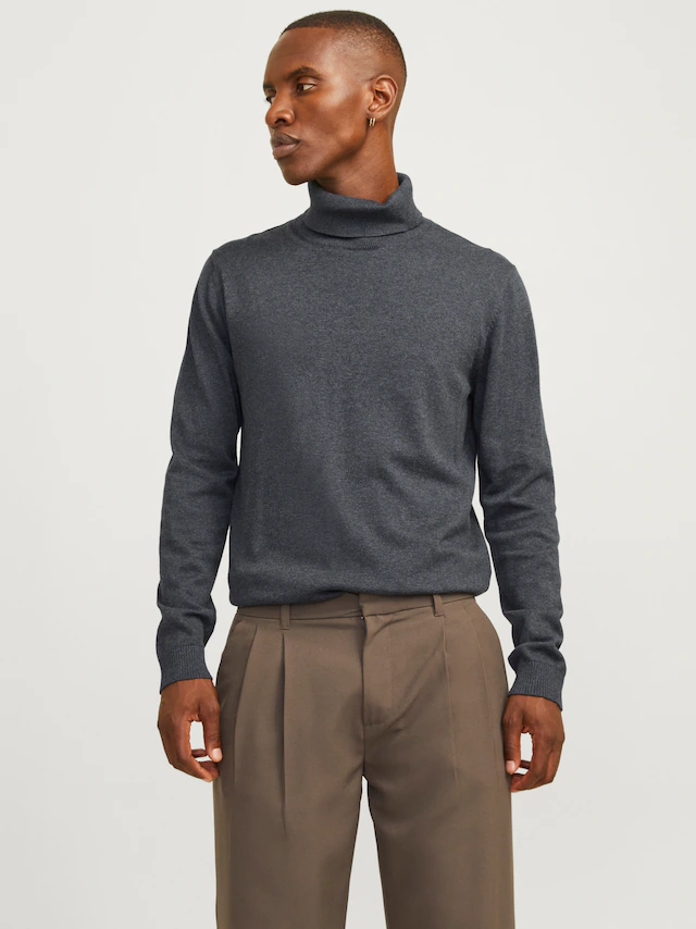 Jack & Jones Rollkragenpullover »JJEBASIC mit hohem Tragekomfort« Baumwolle, regular fit
