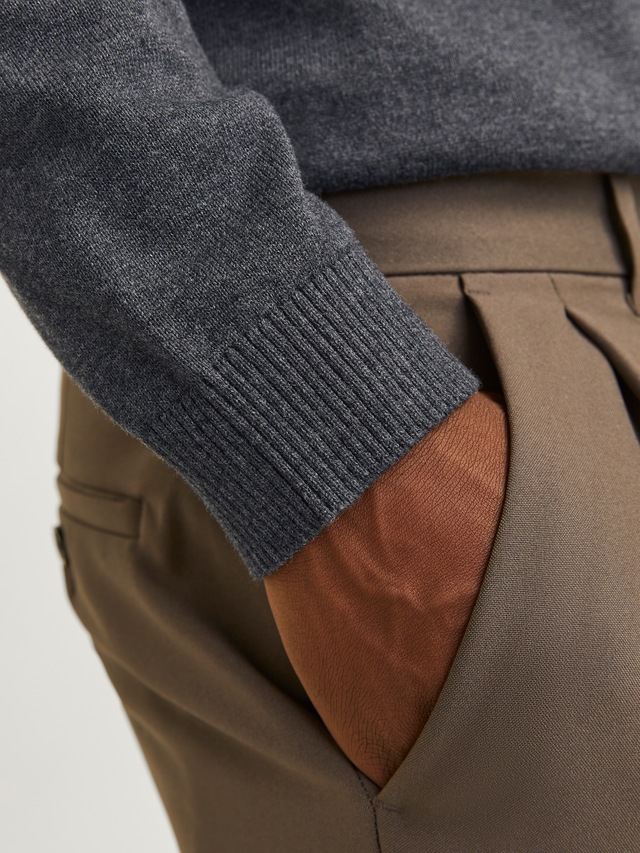 Jack & Jones Rollkragenpullover »JJEBASIC mit hohem Tragekomfort« Baumwolle, regular fit