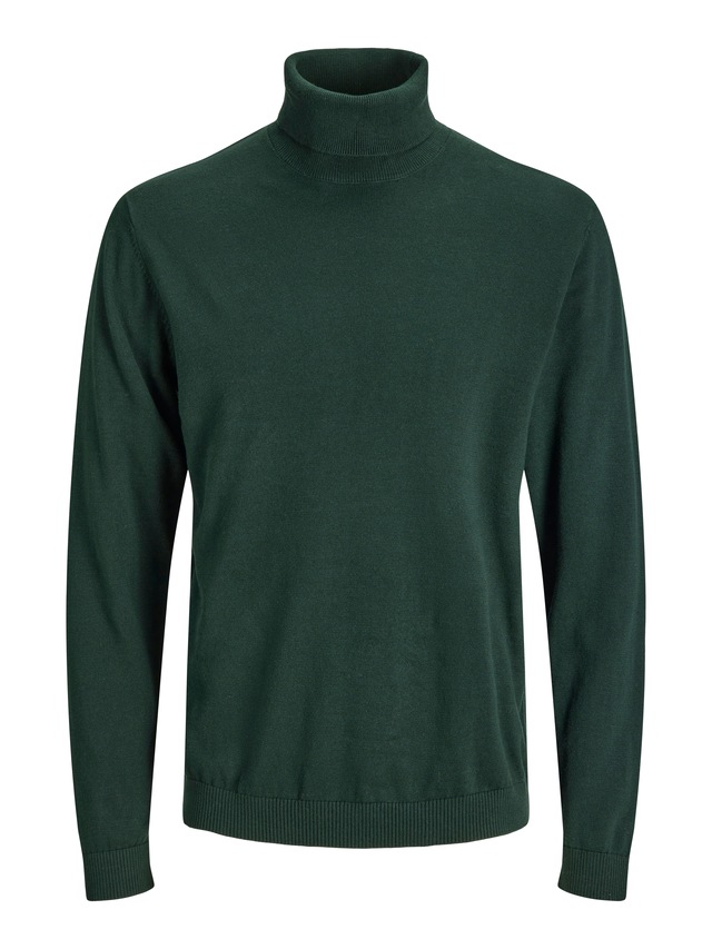 Jack & Jones Rollkragenpullover »JJEBASIC mit hohem Tragekomfort« Baumwolle, regular fit