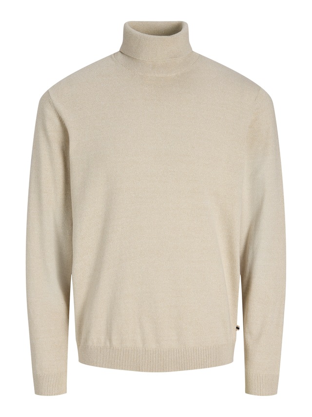 Jack & Jones Rollkragenpullover »JJEBASIC mit hohem Tragekomfort« Baumwolle, regular fit
