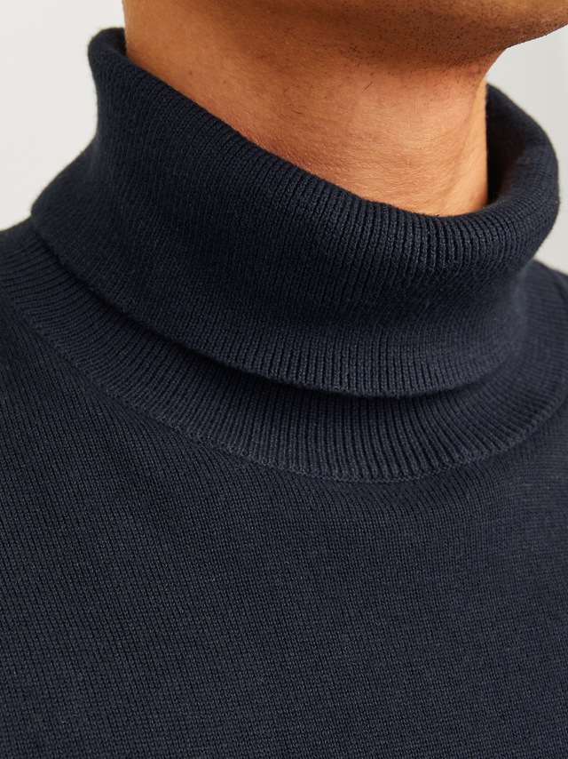 Jack & Jones Rollkragenpullover »JJEBASIC mit hohem Tragekomfort« Baumwolle, regular fit