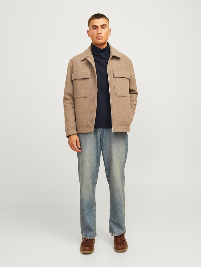 Jack & Jones Rollkragenpullover »JJEBASIC mit hohem Tragekomfort« Baumwolle, regular fit