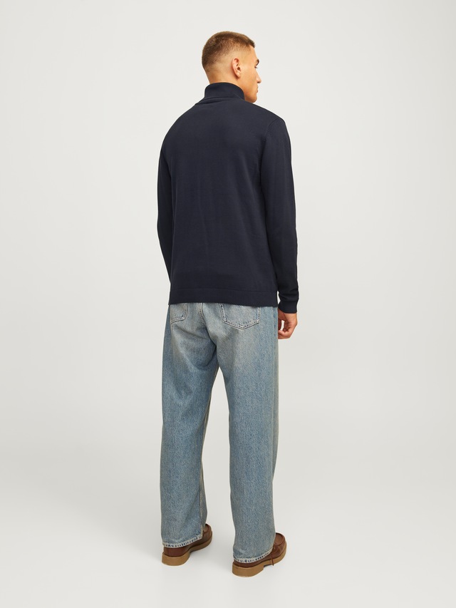 Jack & Jones Rollkragenpullover »JJEBASIC mit hohem Tragekomfort« Baumwolle, regular fit
