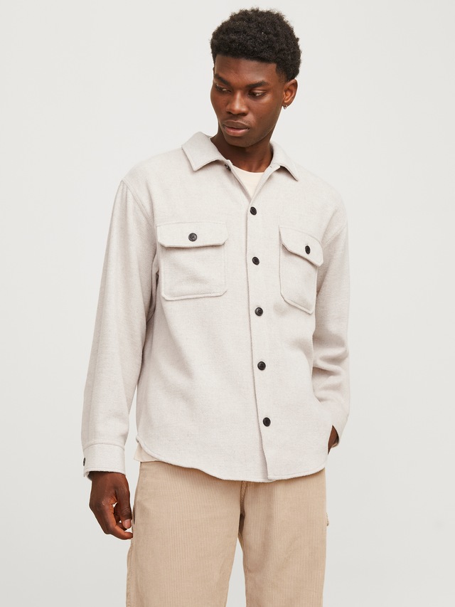 Jack & Jones Langarmhemd »JJEBRADLEY OLLIE OVERSHIRT LS NOOS« mit Brusttaschen