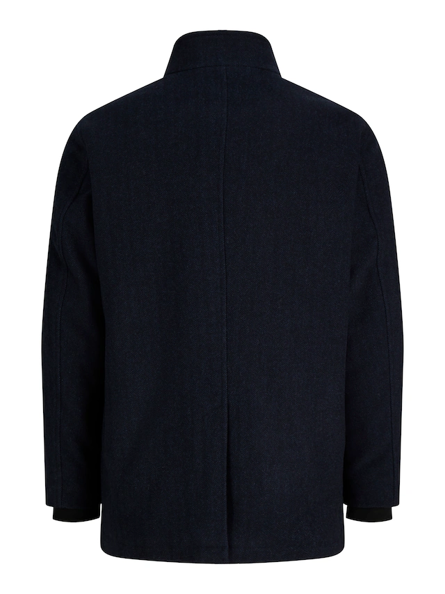 Jack & Jones Wolljacke »JJEHARRISON WOOL JACKET SN« Materialmix, regular fit