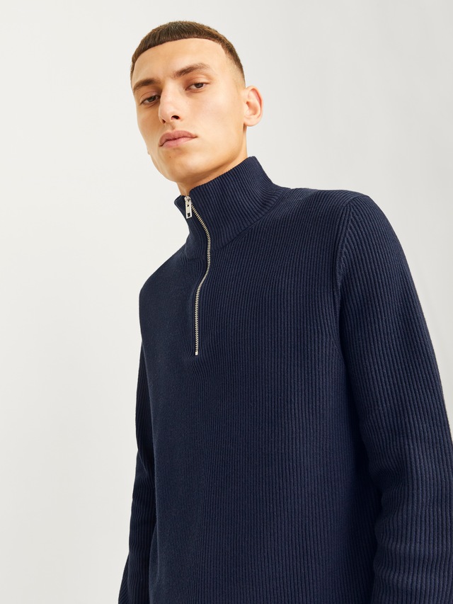 Jack & Jones Troyer »JJEPERFECT KNIT HALF ZIP SN«
