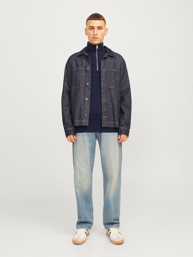 Jack & Jones Troyer »JJEPERFECT KNIT HALF ZIP SN«