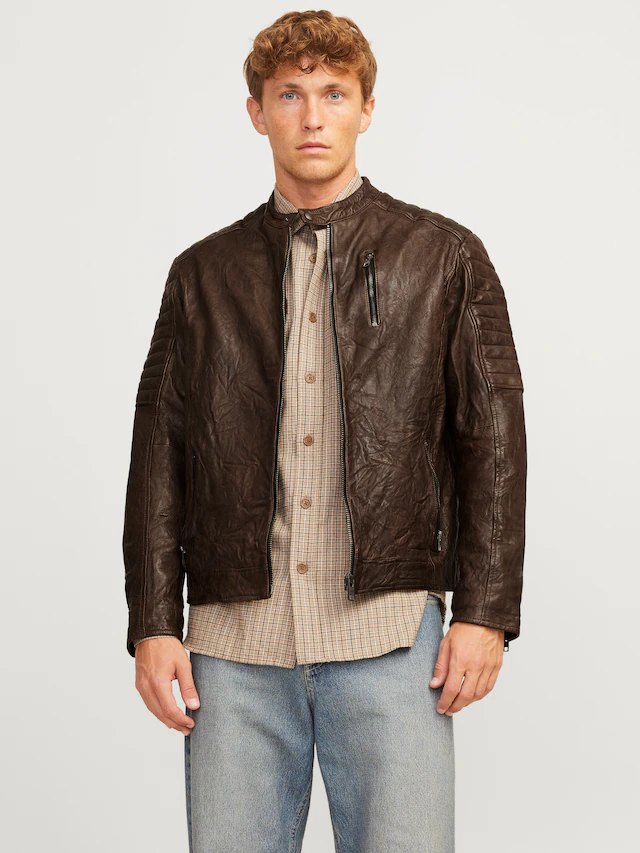 Jack & Jones »JJERICHARD LEATHER JACKET NOOS«
