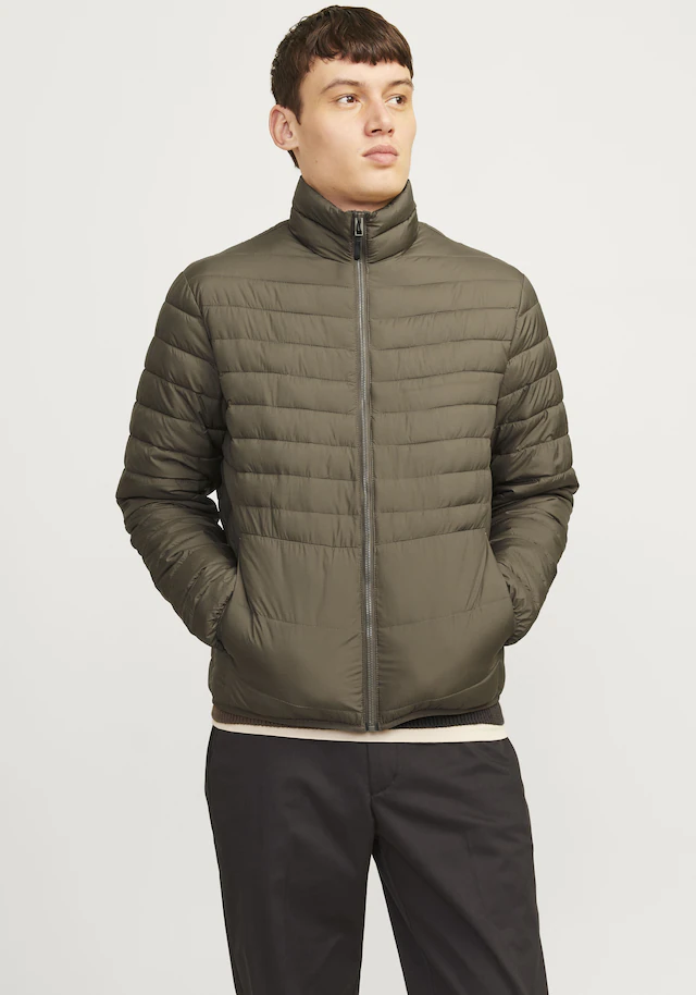 Jack & Jones Steppjacke »JJESTATE PACKABLE PUFFER COLLAR NOOS« ohne Kapuze
