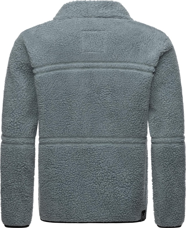 Ragwear Plüschjacke »Noory« ohne Kapuze Herren Basic Teddy-Fleece Jacke