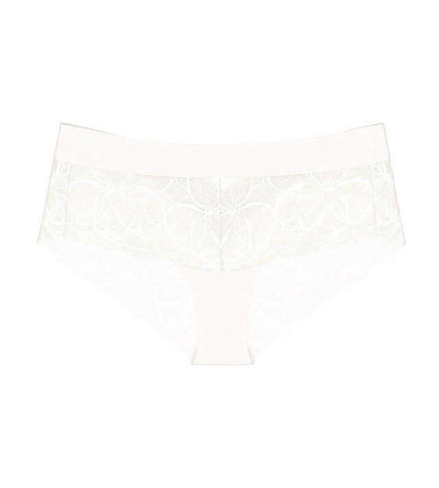 Triumph Slip »Body Make-Up Illusion Lace« florale Stretch-Spitze, glatter Bund, Mikrofaser, nahtlos