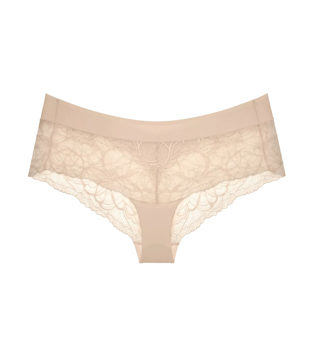 Triumph Slip »Body Make-Up Illusion Lace« florale Stretch-Spitze, glatter Bund, Mikrofaser, nahtlos