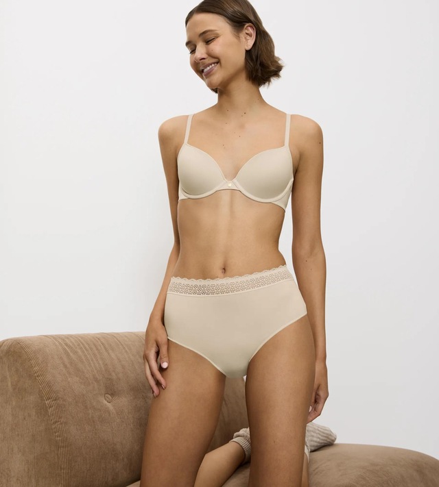 Triumph Midislip »Feel of Modal« sehr weich, elastischer Bund mit Spitze, leicht
