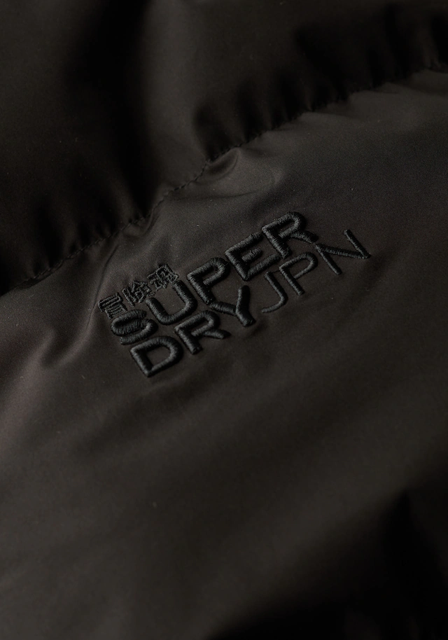Superdry Steppjacke »HOODED SPORTS PUFFER MID JKT« mit Kapuze Kunstfaser, relaxed fit