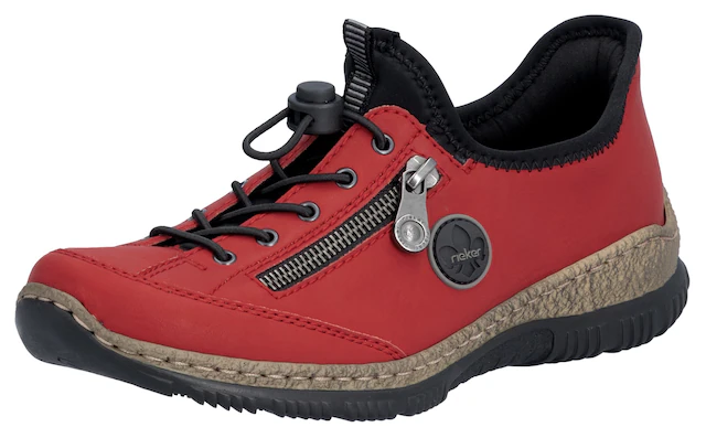 Rieker Slip-On Sneaker »Ready2GO« , Schlupfschuh, Freizeitschuh, Halbschuh mit MemoSoft-Ausstattung