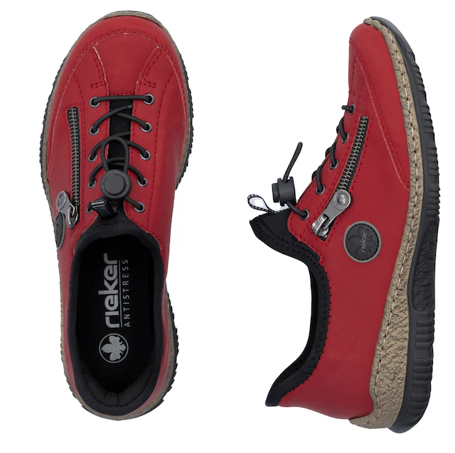 Rieker Slip-On Sneaker »Ready2GO« , Schlupfschuh, Freizeitschuh, Halbschuh mit MemoSoft-Ausstattung