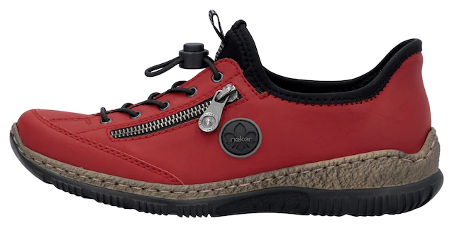 Rieker Slip-On Sneaker »Ready2GO« , Schlupfschuh, Freizeitschuh, Halbschuh mit MemoSoft-Ausstattung