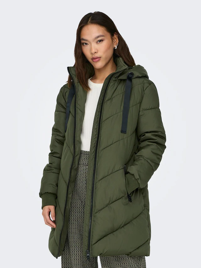 JDY Steppmantel »JDYSKYLAR LIFE HOOD JACKET OTW NOOS«
