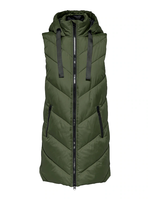 JDY Steppweste »JDYSKYLAR LIFE HOOD WAISTCOAT OTW NOOS«