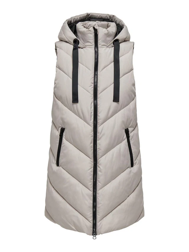 JDY Steppweste »JDYSKYLAR LIFE HOOD WAISTCOAT OTW NOOS«