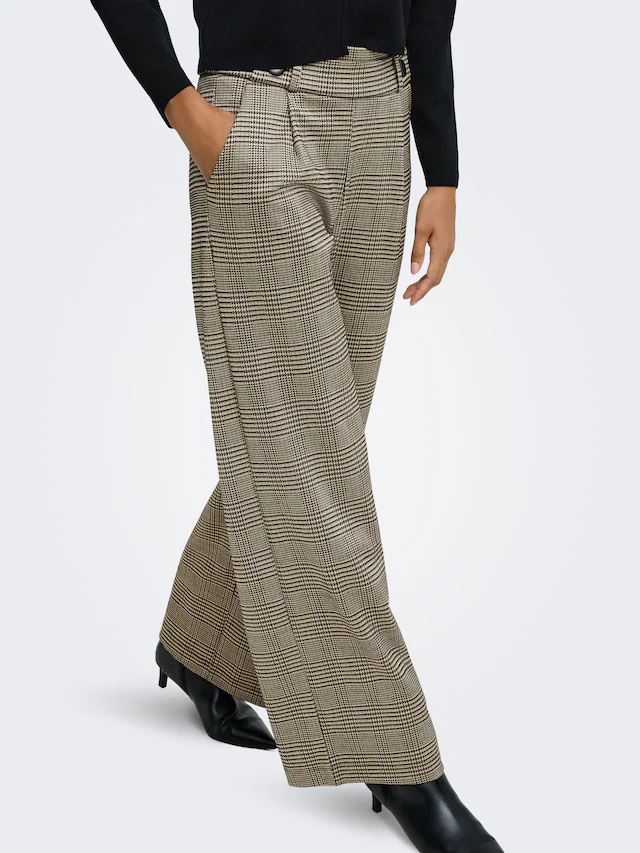 JDY Anzughose »JDYGEGGO MIA LONG CHECK PANT JRS NOOS«