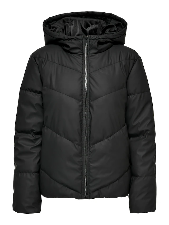 JDY Steppjacke »JDYARNHEM WATER REP SHORT PUFFA OTW NOOS« mit Kapuze
