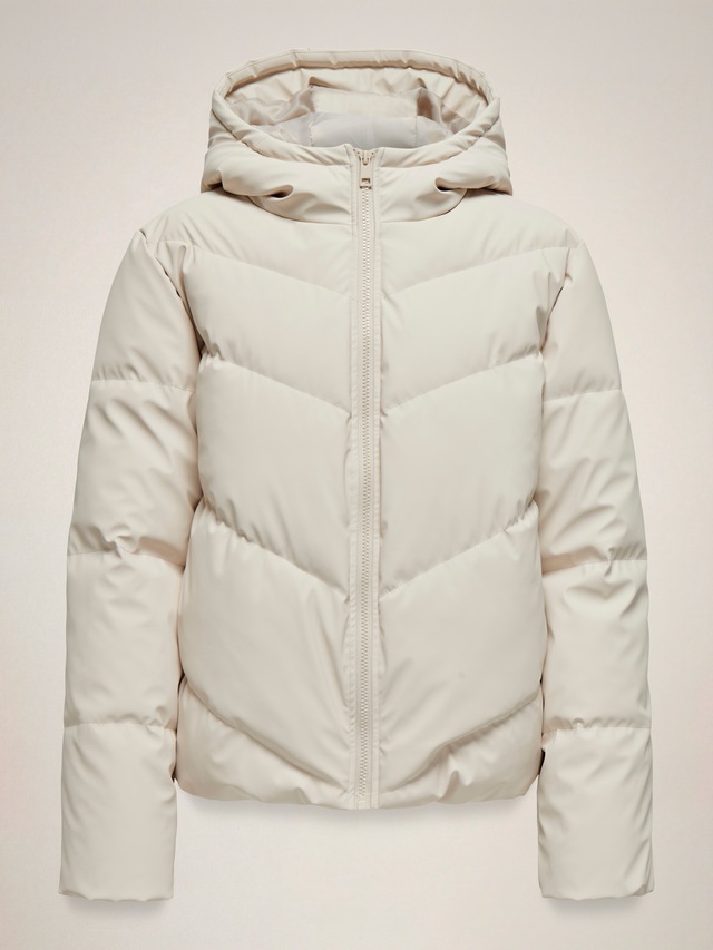 JDY Steppjacke »JDYARNHEM WATER REP SHORT PUFFA OTW NOOS« mit Kapuze
