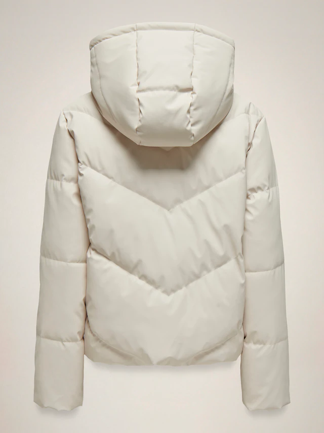 JDY Steppjacke »JDYARNHEM WATER REP SHORT PUFFA OTW NOOS« mit Kapuze