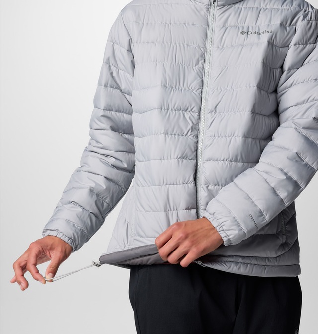 Columbia Steppjacke »Powder Lite II Jacket« mit Kapuze mit fester, verstellbarer Kapuze, wasserabweisend, windabweisend