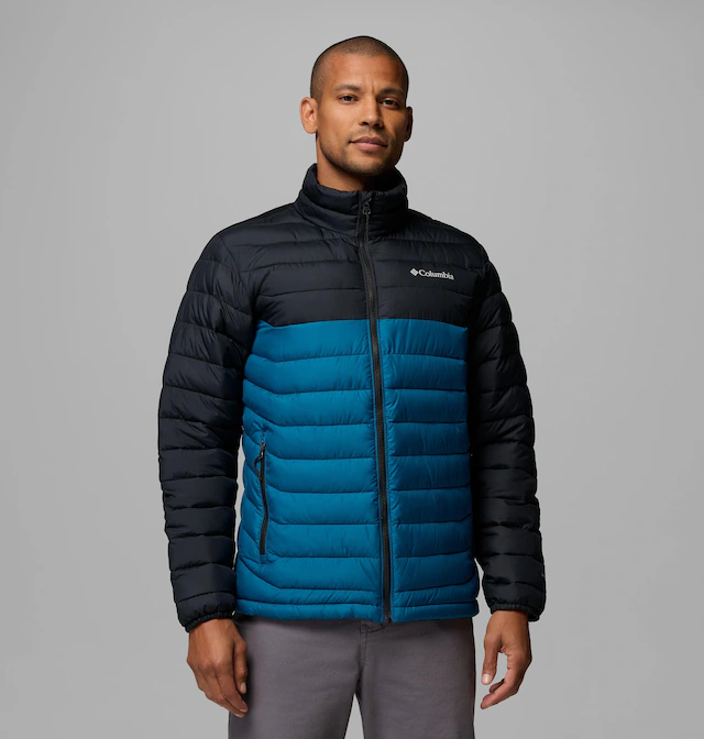Columbia Steppjacke »Powder Lite II Jacket« mit Kapuze mit fester, verstellbarer Kapuze, wasserabweisend, windabweisend