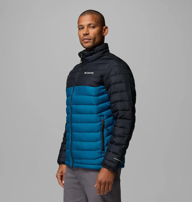 Columbia Steppjacke »Powder Lite II Jacket« mit Kapuze mit fester, verstellbarer Kapuze, wasserabweisend, windabweisend