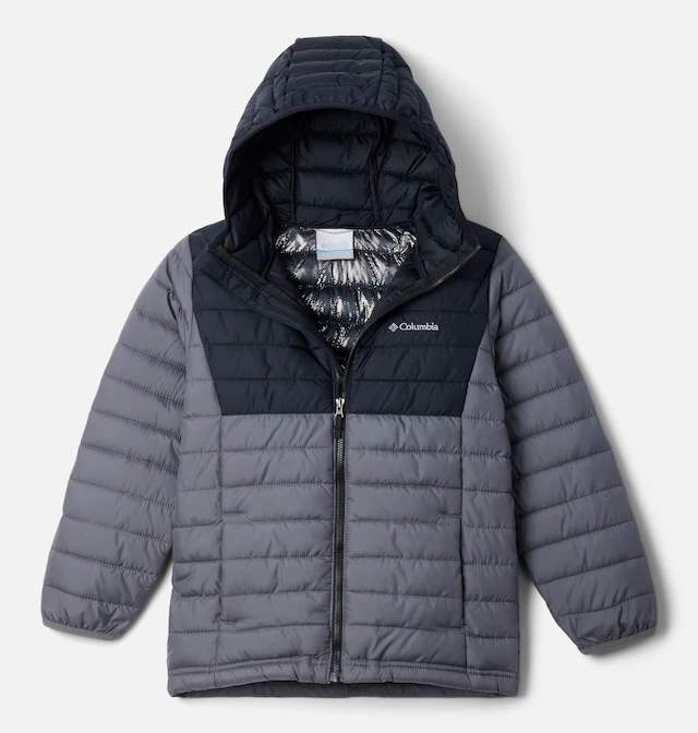 Columbia Steppjacke »Powder Lite II Hooded Jacket« mit Kapuze mit hochschließendem Kragen, wasserabweisend, windabweisend