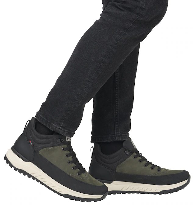 RIEKER Sport Sneaker , Freizeitschuh, Outdoorschuh, Schnürboots mit TEX-Membran