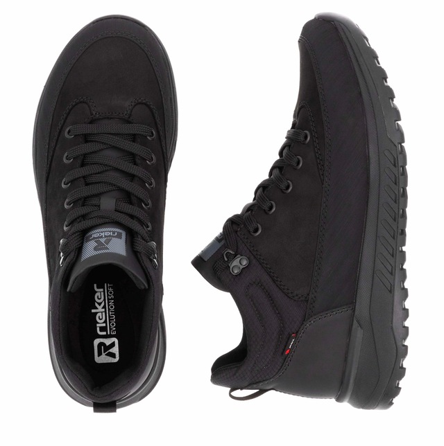 RIEKER Sport Sneaker , Freizeitschuh, Outdoorschuh, Schnürboots mit TEX-Membran