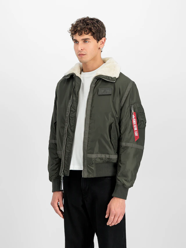 Alpha Industries Bomberjacke »B15-3 TT« Kunstfaser, regular fit