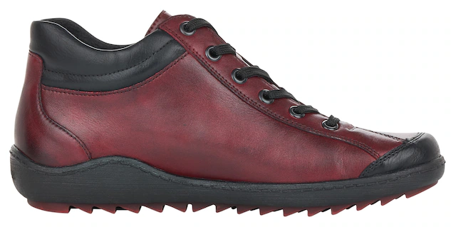 Remonte Schnürboots , Flats, Komfortschuh, Boots mit seitlichem Reißverschluss