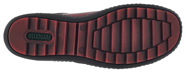 Remonte Schnürboots , Flats, Komfortschuh, Boots mit seitlichem Reißverschluss