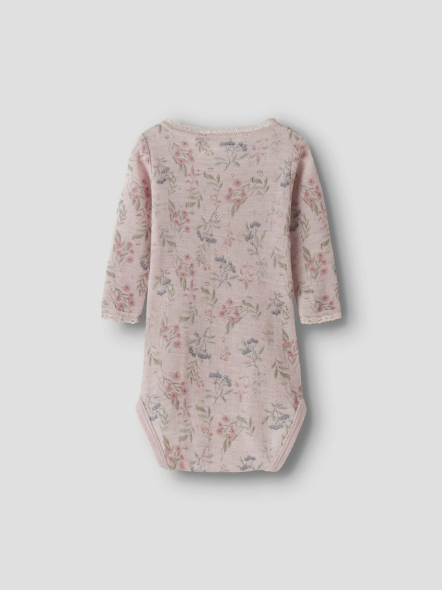 Name It Langarmbody »NBFWANG WOOL NEEDLE LS BODY NOOS« Wolle