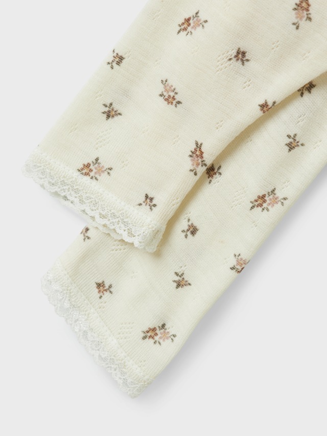 Name It Leggings »NBFWANG WOOL NEEDLE LEGGING NOOS« Wolle, slim fit