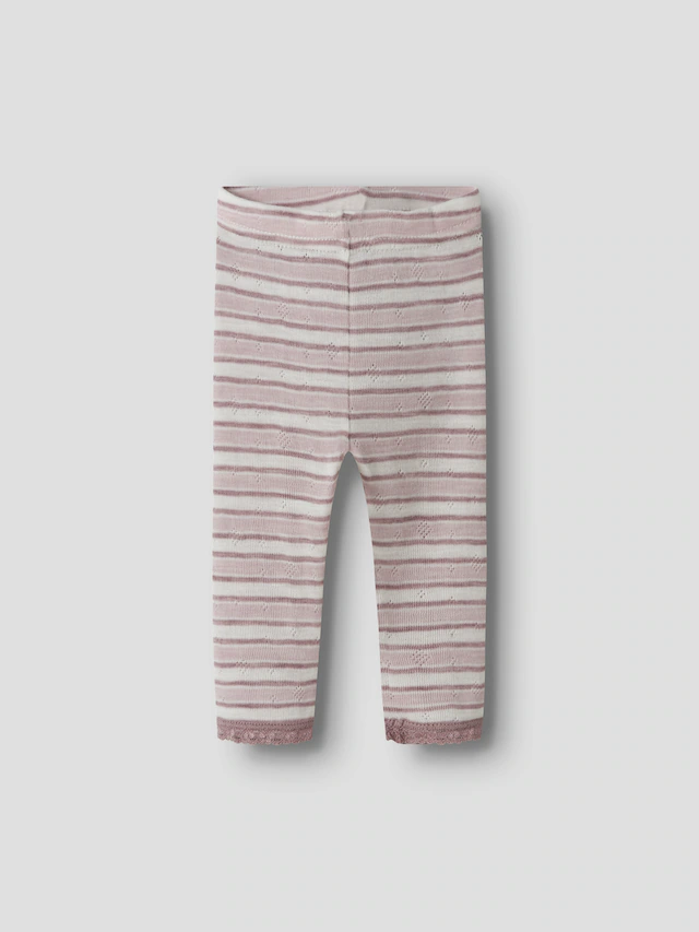 Name It Leggings »NBFWANG WOOL NEEDLE LEGGING NOOS« Wolle, slim fit