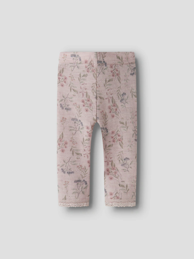 Name It Leggings »NBFWANG WOOL NEEDLE LEGGING NOOS« Wolle, slim fit