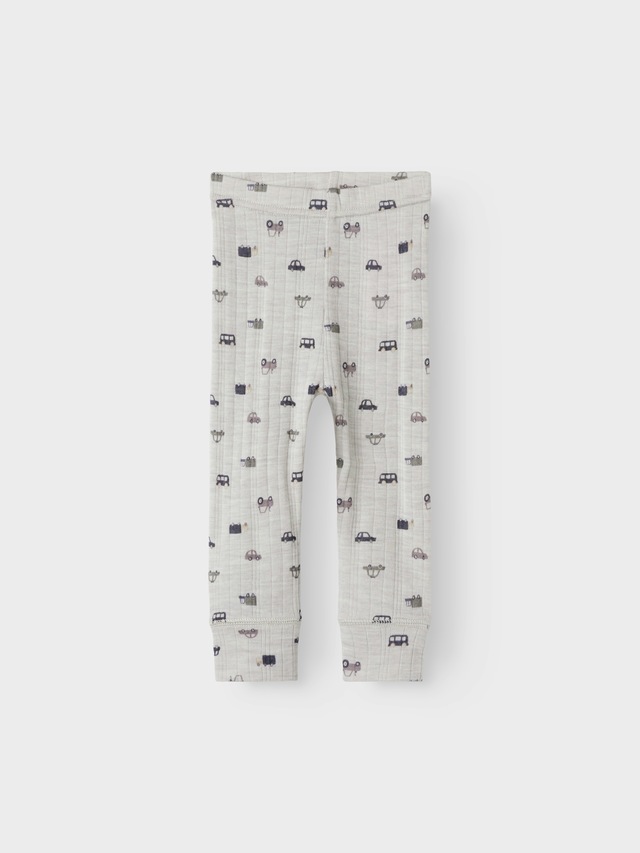 Name It Leggings »NBMWANG WOOL NEEDLE LONGJOHN NOOS« Wolle, slim fit