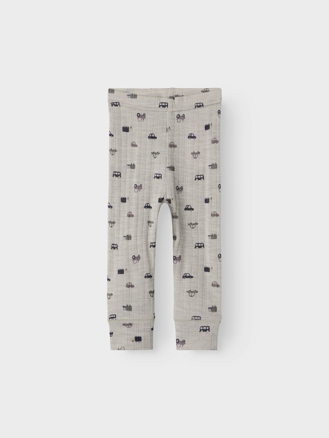 Name It Leggings »NBMWANG WOOL NEEDLE LONGJOHN NOOS« Wolle, slim fit