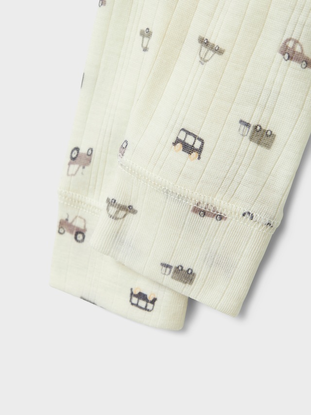 Name It Leggings »NBMWANG WOOL NEEDLE LONGJOHN NOOS« Wolle, slim fit