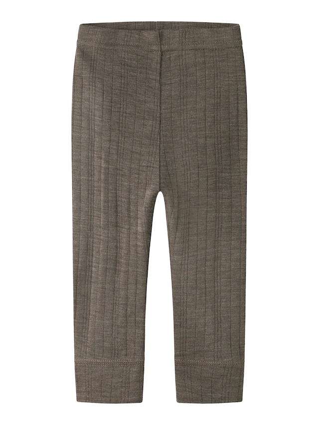 Name It Leggings »NBMWANG WOOL NEEDLE LONGJOHN SOLID NOOS« aus reiner Merinowolle