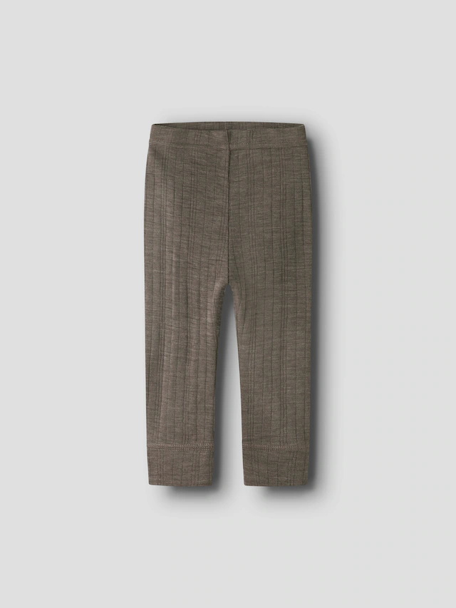 Name It Leggings »NBMWANG WOOL NEEDLE LONGJOHN SOLID NOOS« aus reiner Merinowolle
