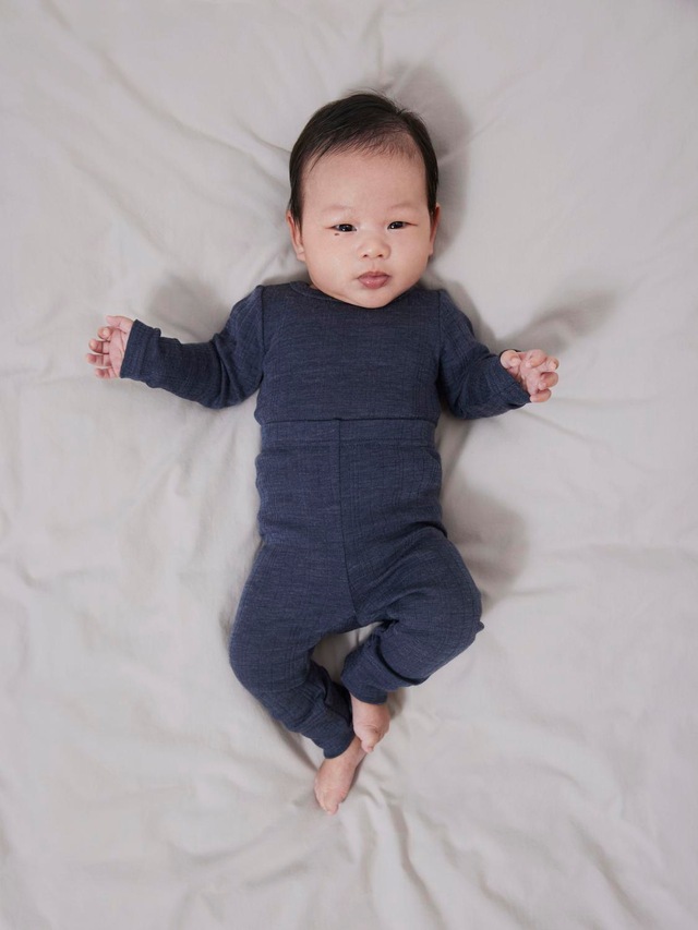 Name It Leggings »NBMWANG WOOL NEEDLE LONGJOHN SOLID NOOS« aus reiner Merinowolle